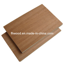 Sapele Veneered Plywood for Furniture and Decoration